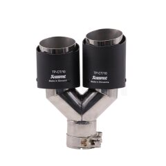 Akrapovic Sağ Sol Çift Çıkış Karbon Egzoz Ucu Rpl 60x90mm