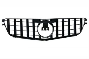 Mercedes W204 2007-2014 Uyumlu Yedek Parça Panjur GTR Siyah