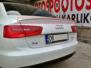 Audi A6 Uyumlu Yedek Parça Bagaj Spoiler