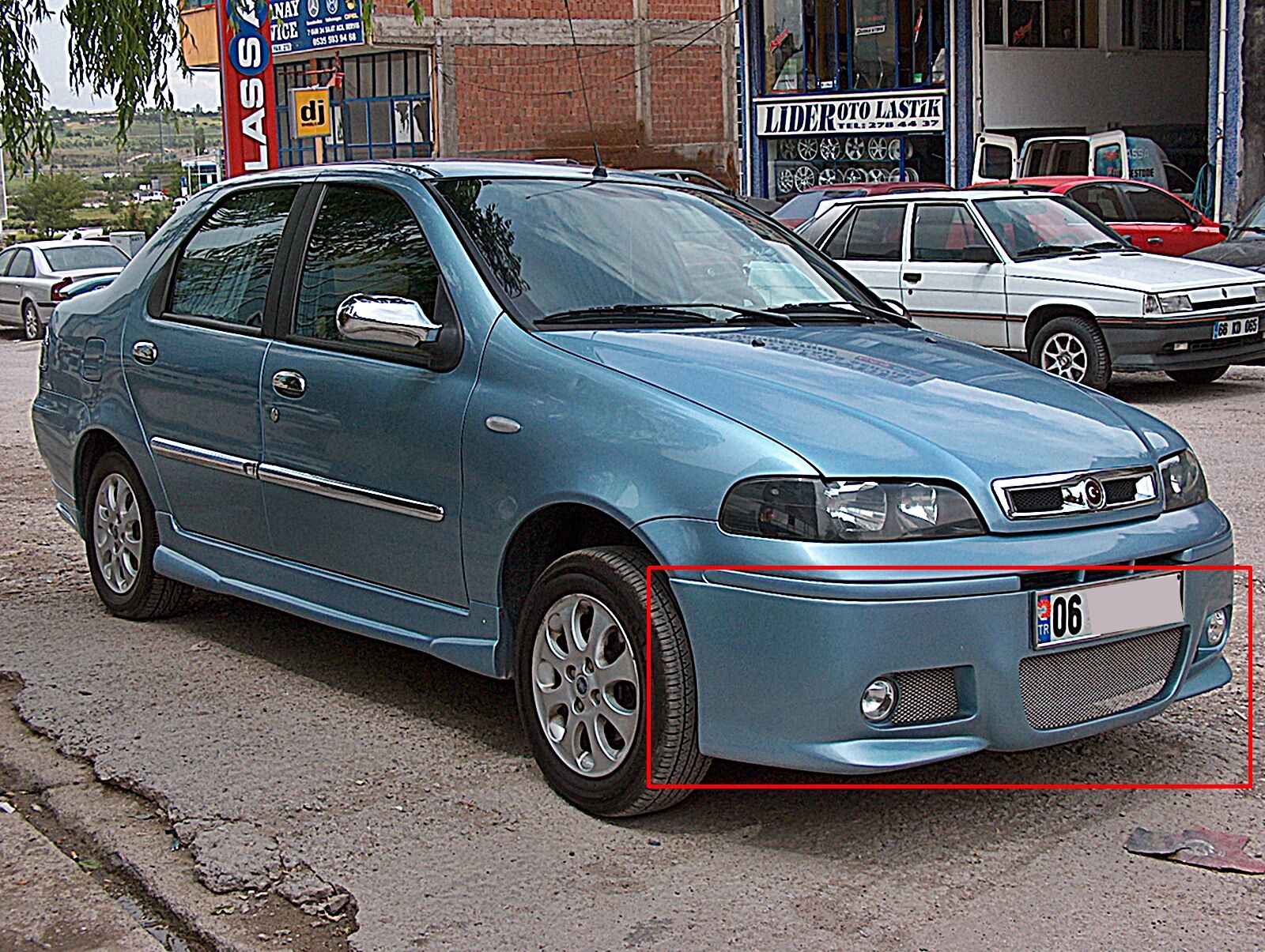 Fiat Albea Ön Tampon Eki Sisli