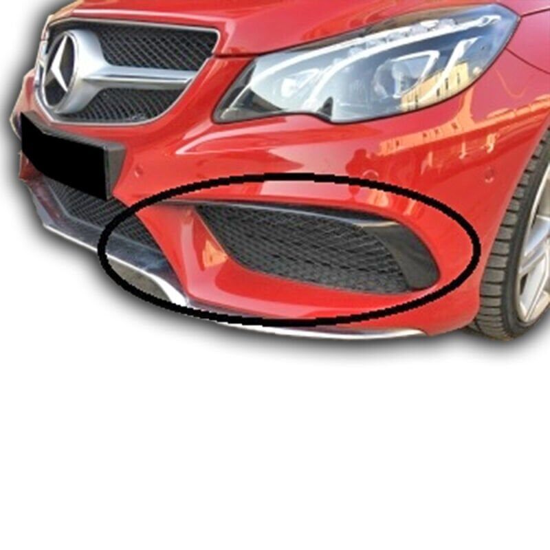 Mercedes W207 Coupe Uyumlu Yedek Parça Ön Tampon Kaşları 2 Parça Boyalı