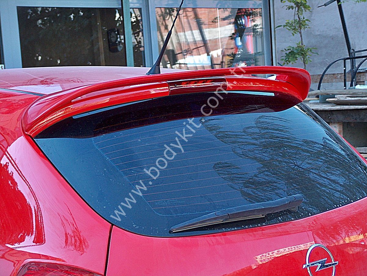 Opel Corsa D Uyumlu Yedek Parça Tek Kapı Spoiler