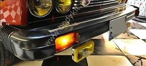 Fiat 131 Mirafiori Uyumlu Yedek Parça Körüklü Ön Tampon