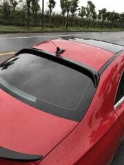 Mercedes W117 Cla (2013-2019) Uyumlu Cam Üstü Spoiler - Piano Black (Parlak Siyah)