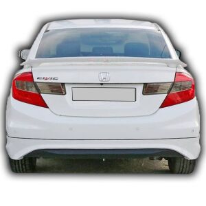 Honda Civic Fb7 Uyumlu Yedek Parça 2012 - 2015 Işıksız Spoiler (Plastik)