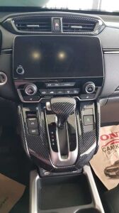 Honda CR-V 2017+ Uyumlu Yedek Parça Karbon Orta Menfez Kaplama