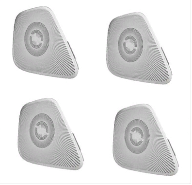 Mercedes W118 Cla 2020+ Uyumlu Bürmester Kapı Hoparlör Kaplama - 4 Parça