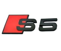 S5 Metal Bagaj Logosu Kırmızı-Siyah