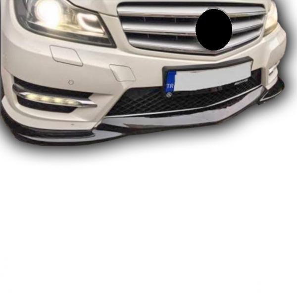 Mercedes W204 Makyajlı Uyumlu Yedek Parça Ön Ek Boyasız Fiber