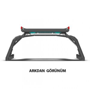 Toyota Hilux Uyumlu Yedek Parça Sepetli AQM4WD Roll Bar
