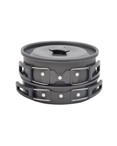 Üçü Bir Arada Tencere Tava Çaydanlık