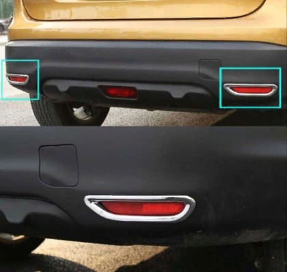 Nissan Qashqai 2016-2018 Arka Sis Nikelajı (Makyajsız Kasa)