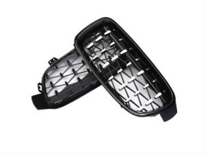 Bmw F30 2012-2018 Uyumlu Yedek Parça Diamond Böbrek Panjur Piano Black