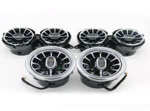 Mercedes E-Class W213 Araç Yılı 2016-2020 Ön Havalandırma Air Vent Işıklı 3 veya 64 Renk ayarlanabilir