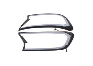 Ford Ranger 2015-2021  Uyumlu Yedek Parça  Gündüz Ledli Ön Far Çerçevesi