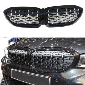 Bmw G20 2019+ Uyumlu Yedek Parça Böbrek Diamond Panjur