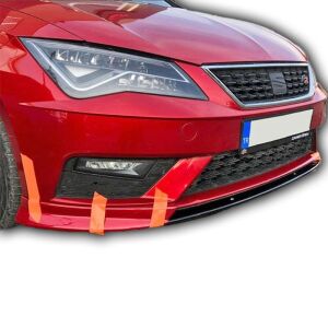 Seat Leon 2017+ Uyumlu Yedek Parça Ön Tampon Eki Boyasız Fiber
