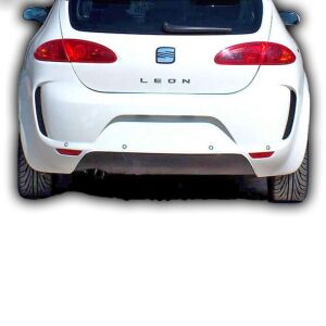 Seat Leon MK2 Uyumlu Yedek Parça Makyajsız Aero Arka Tampon Boyasız Fiber