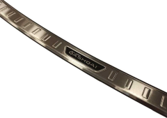 Nissan Qashqai 2014-2020 Arka Tampon Üst Kaplama -Nikelaj