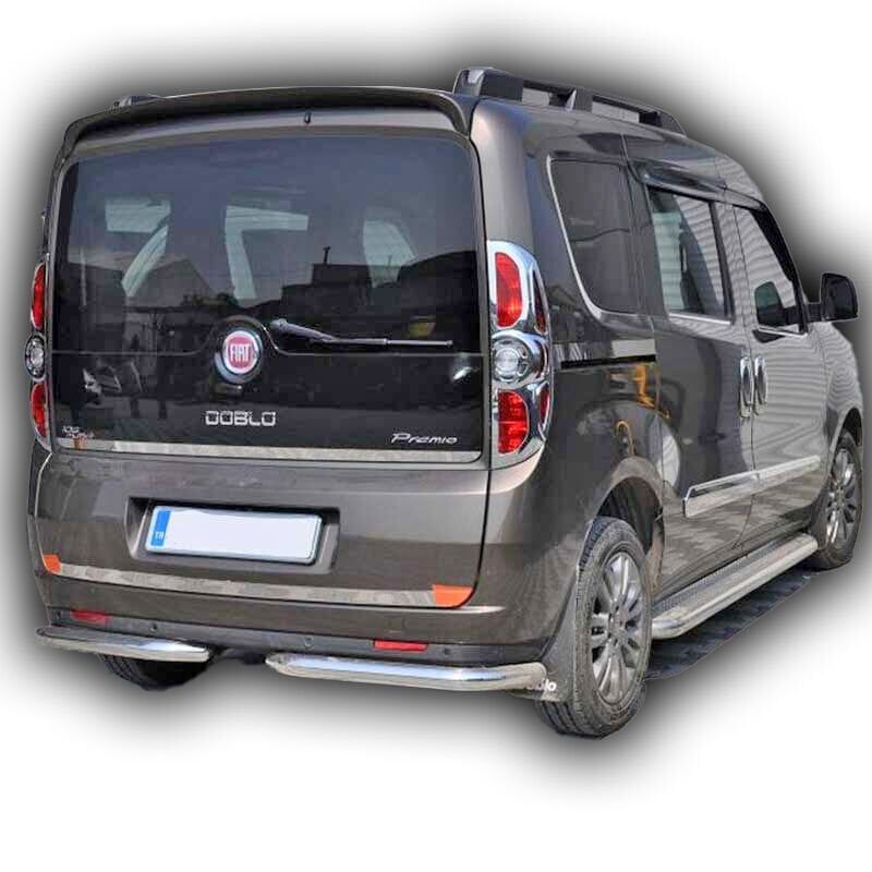 Fiat Doblo Yeni Kasa Uyumlu Yedek Parça Spoiler Boyalı Fiber