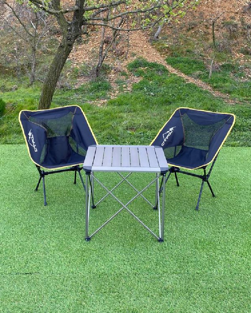 Küçük Masa + 2 Pratik Sandalye Set NG-N041