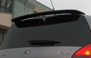 Citroen C2 Uyumlu Yedek Parça  Spoiler Boyalı Fiber