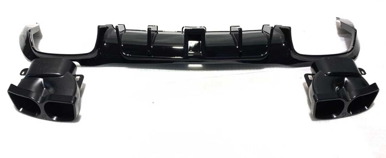 Mercedes W213 Uyumlu Difüzör & Egzoz Seti (AMG Sedan) 2017+