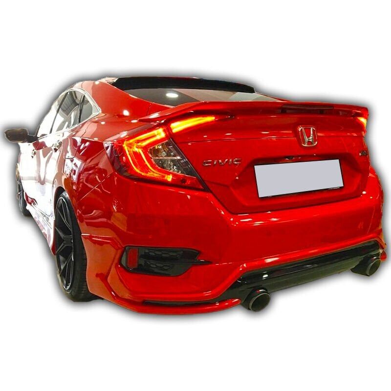 Honda Fc5 Uyumlu Yedek Parça Yüksek Spoiler Boyalı Fiber