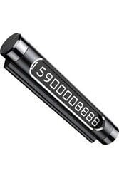 Aç - Kapa Oto Numaratör Siyah Araç Park Telefonluğu