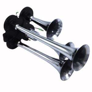 4 Borulu Yankılı Korna Havalı Elektrikli Korna