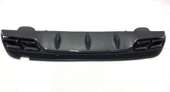 Mercedes W205 C63 Uyumlu Silver Difüzör & Egzoz Seti (Normal Sedan) - Silver Egzoz İle