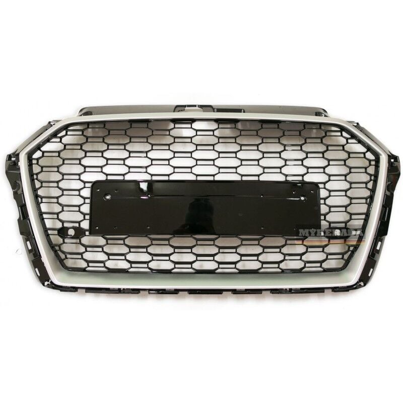 Audi A3 Rs3 2017 Ve Sonrası Kromlu Logosuz Panjur