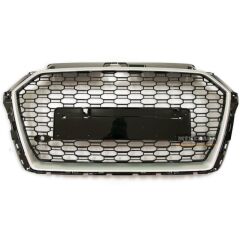 Audi A3 Rs3 2017 Ve Sonrası Kromlu Logosuz Panjur