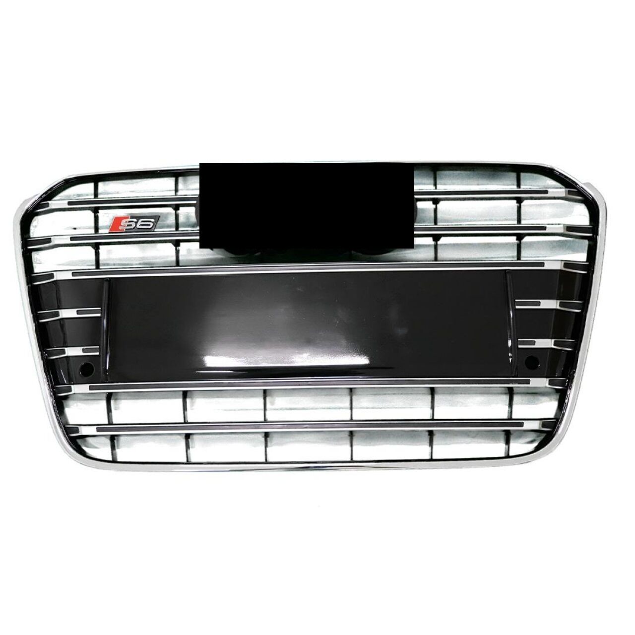 Audi A6 S6 2013-2015 Kromlu Siyah Panjur