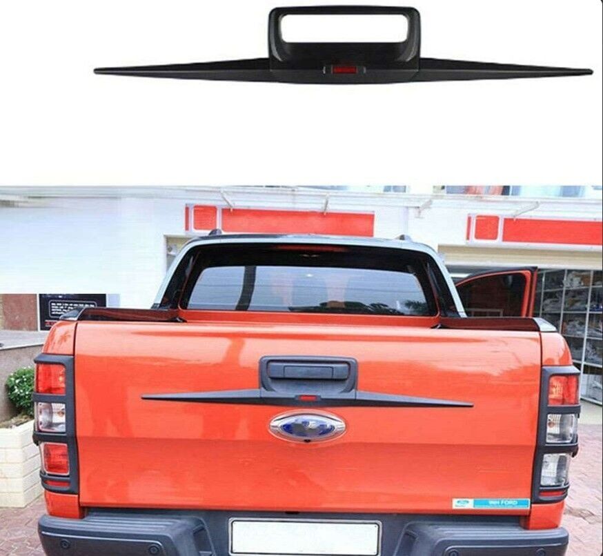 Ford Ranger Uyumlu 2015 Bagaj Kapağı Kaplama Siyah