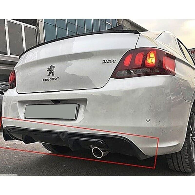 Peugeot 301 Uyumlu Yedek Parça Gli Difüzör Difizör Parlak Siyah