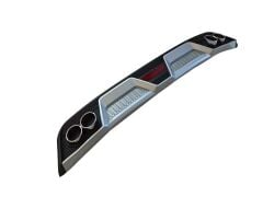 Toyota Corolla 2012-2018 Difüzör 4 Egzoz Siyah/Silver