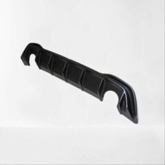 Volkswagen Golf 8 Gti Difüzör (Piano Black) - Çift Egzoz (Life,Style,İmpression Paket İçin)