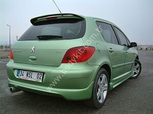 Peugeot 307 Uyumlu Yedek Parça Arka Tampon Eki