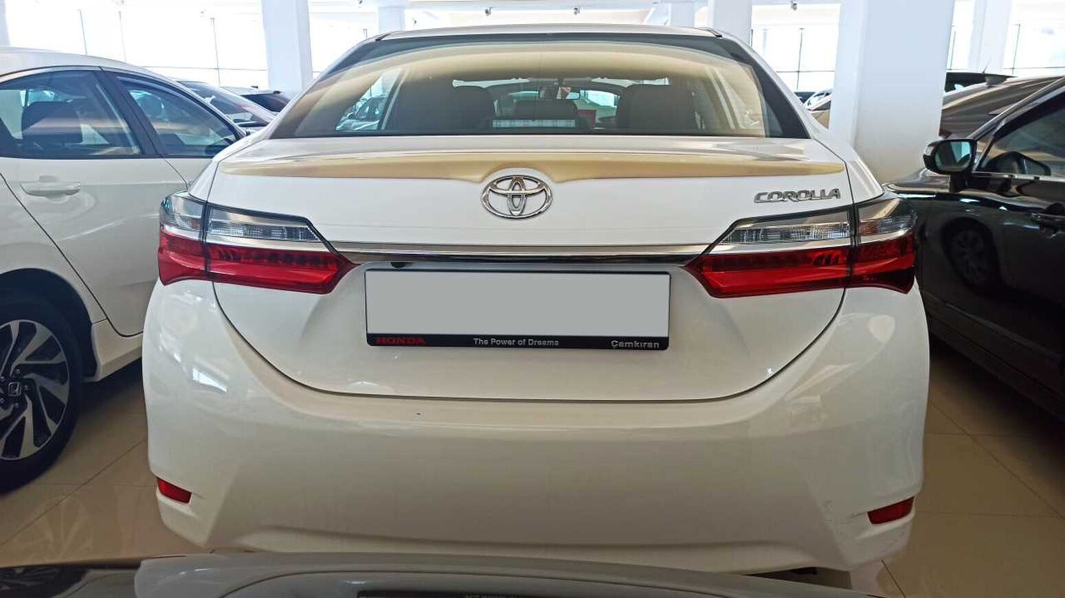 Toyota Corolla 2014-2018 Wing Spoiler Boyasız