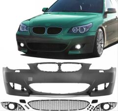 Bmw 5 Serisi E60 Uyumlu M5 Görünüm Ön Tampon (Sis Lambası Dahil)