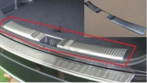 Kia Sportage Uyumlu Yedek Parça 2010-2014 Arkan Bagaj Eşiği Paslanmaz Çelik Krom