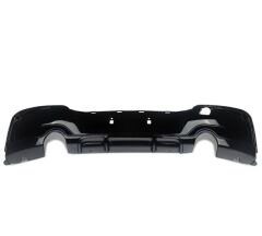 Bmw 1 Serisi F20 2011-2015 MT Tampon İçin Çift Çıkış Difüzör (Tekli Çıkış)