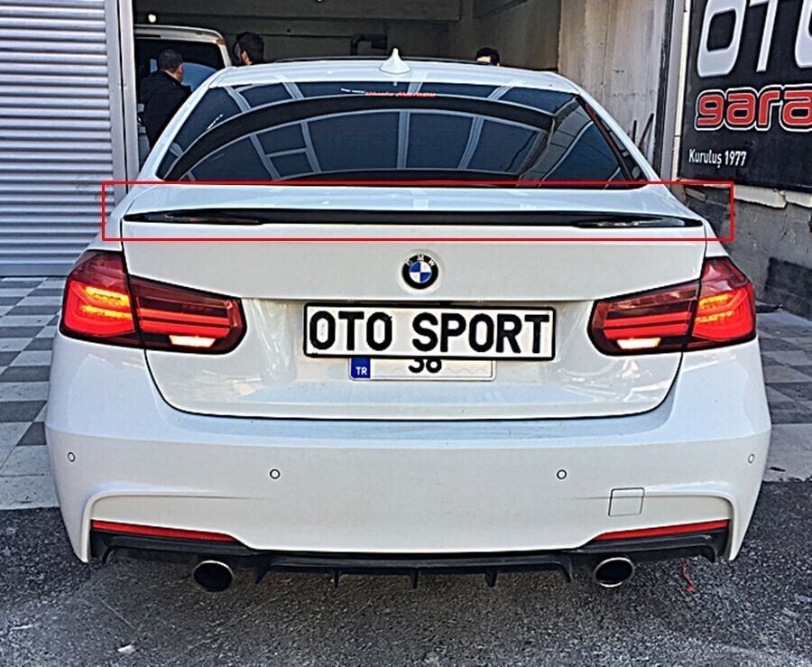 Bmw F30 Uyumlu Yedek Parça M Spoiler