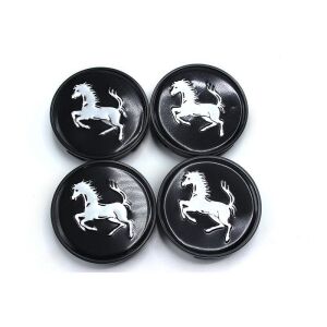 Ferrari Siyah Jant Göbeği