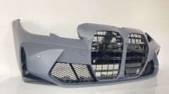 Bmw 3 Serisi G20 2019+İçin Uyumlu M3 Görünüm Ön Tampon Panjur Seti