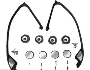 BWM 3 Series F30,F31,34,F35 Araç Yılları 2011-2019 8 Lİ Set 10 Renk Işık Tweeter içinde