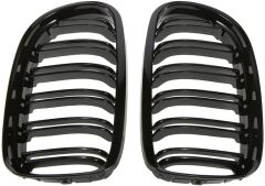 Bmw E90 2008-2011 Çift Çizgi Böbrek - Piano Siyah