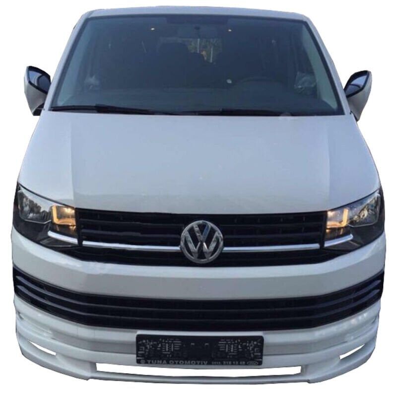 Volkswagen Transporter T7 2015 - 2019 Uyumlu Yedek Parça Ön Tampon Eki Boyasız