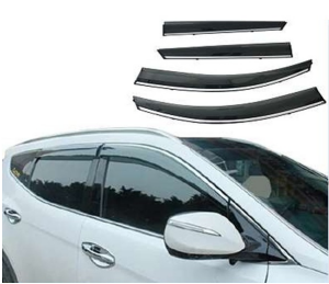 Hyundai Santa Fe 2013-2018 Uyumlu Yedek Parça Kromlu Cam Rüzgarlığı